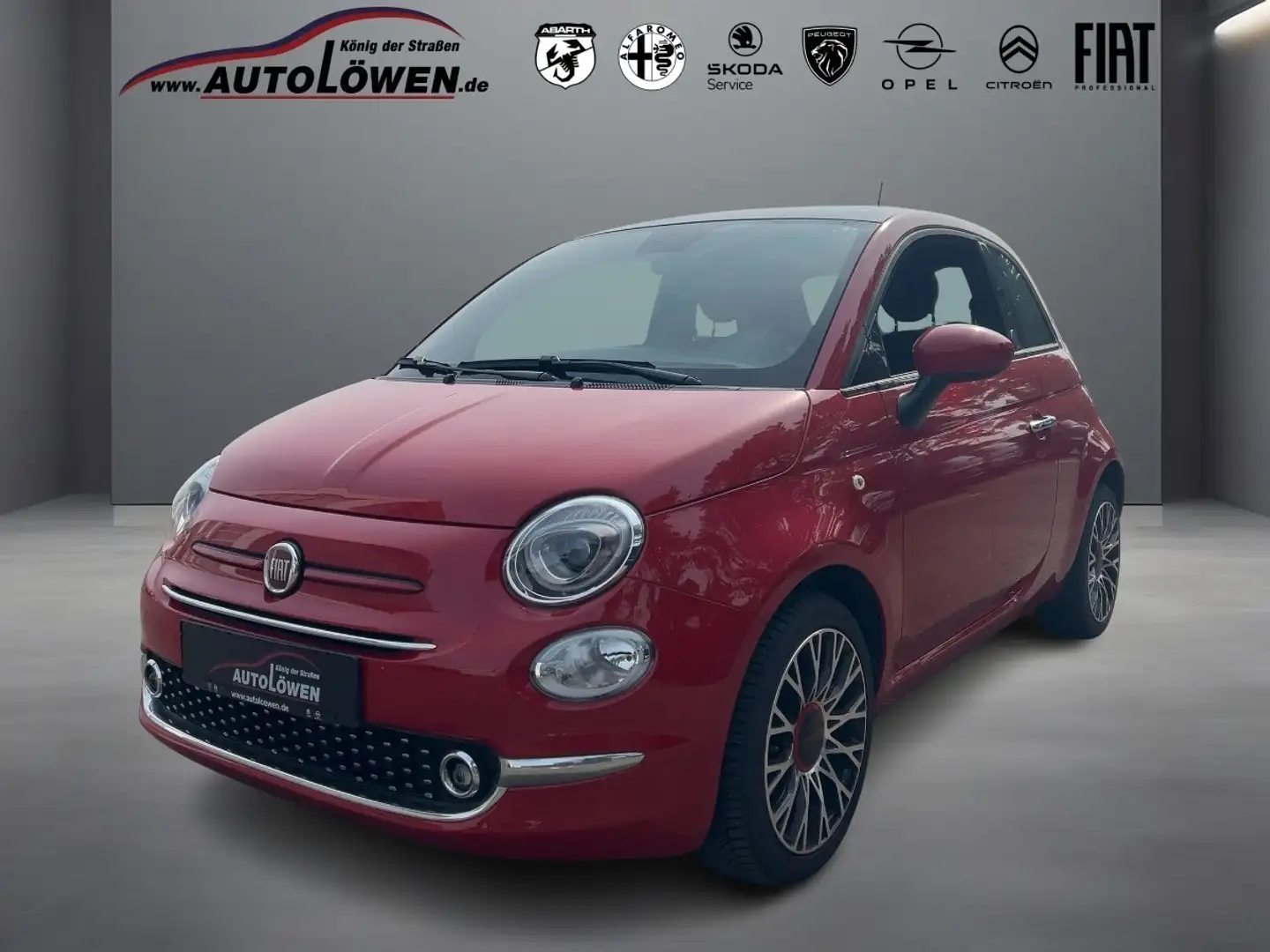 Fiat 500 1.0 Mild Hybrid Red Rouge - 1