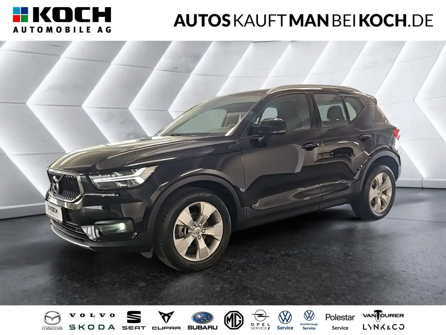Volvo XC40 T3 Momentum Pro NAV LED SHZ LHZ 2xPDC CAM! Schwarz - 1