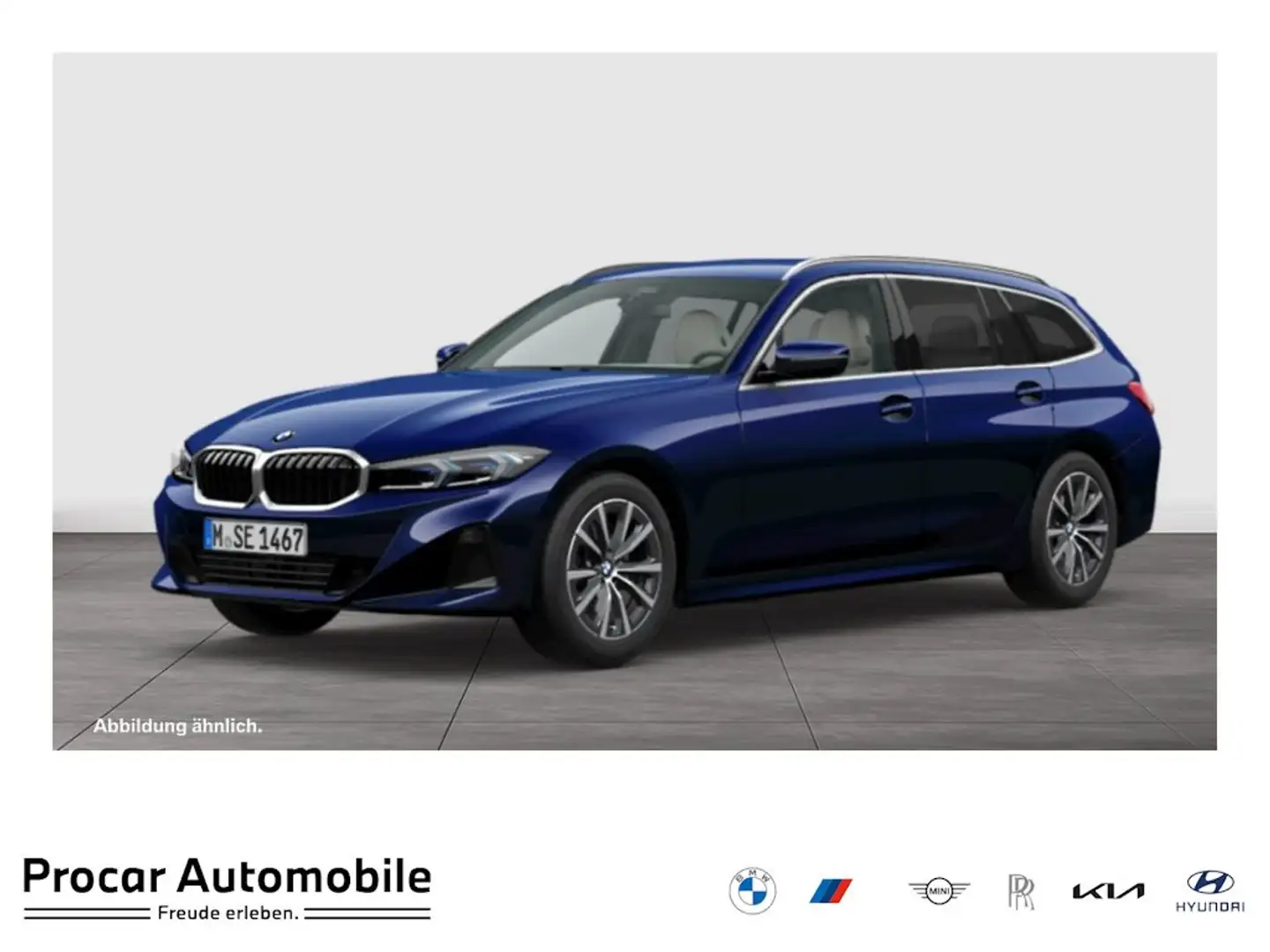 BMW 318 i TOURING+DA+PA+ADAP LED+DAB+UVM. Blau - 1