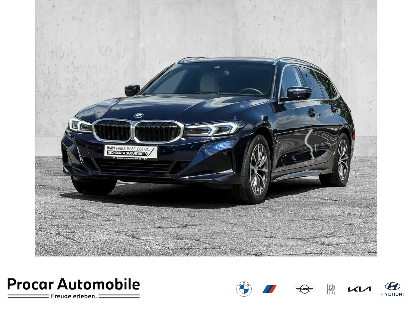 BMW 318 i TOURING+DA+PA+ADAP LED+DAB+UVM. Blauw - 1