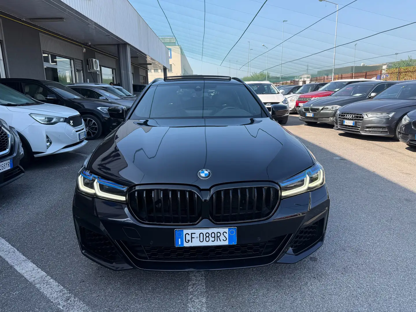 BMW 540 Serie 5  540dmhev 48V xdrive Msport auto Blu/Azzurro - 2