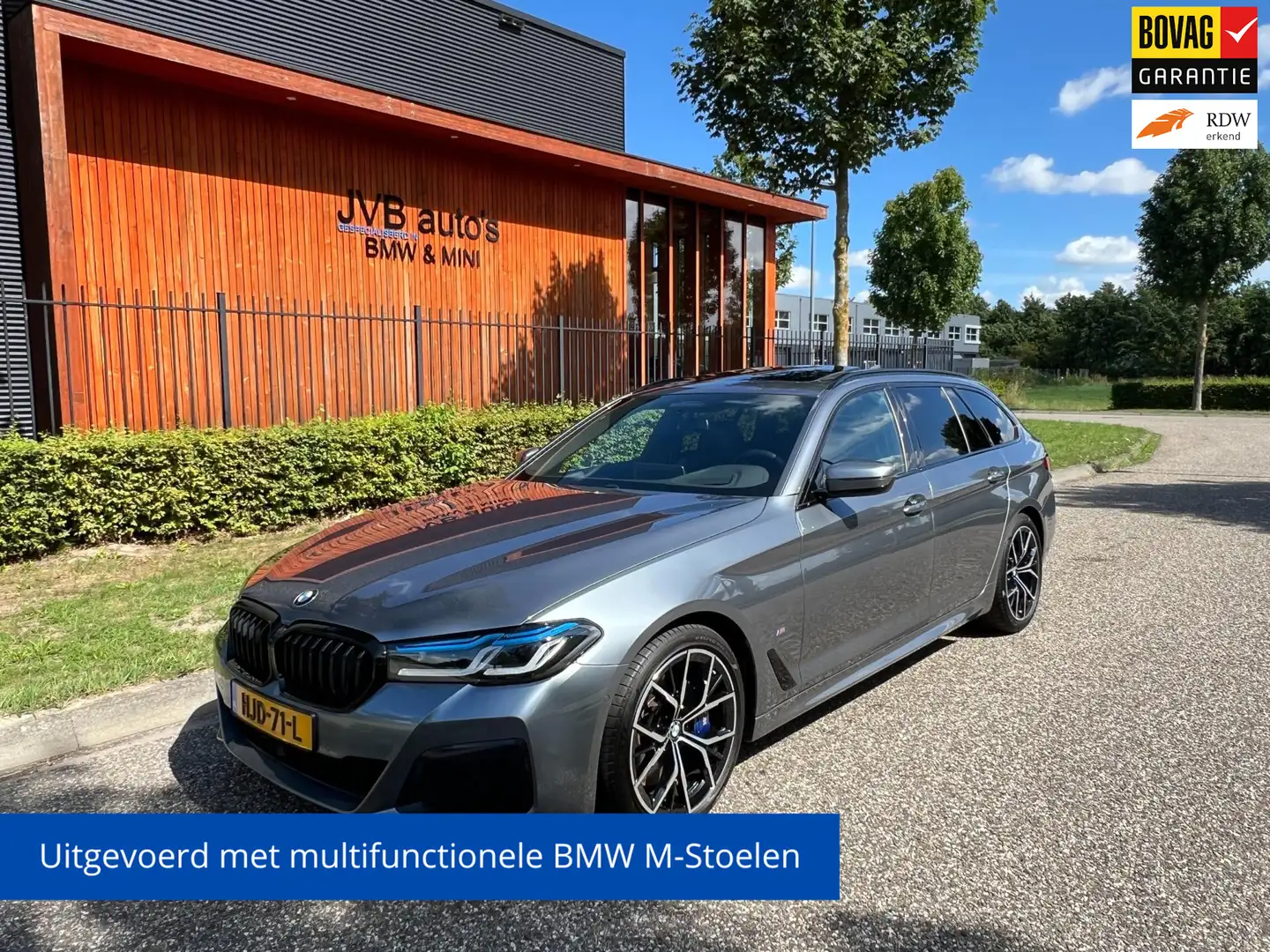 BMW 540 5-serie Touring 540i xDrive M-sport, M-stoel, pano Argintiu - 1