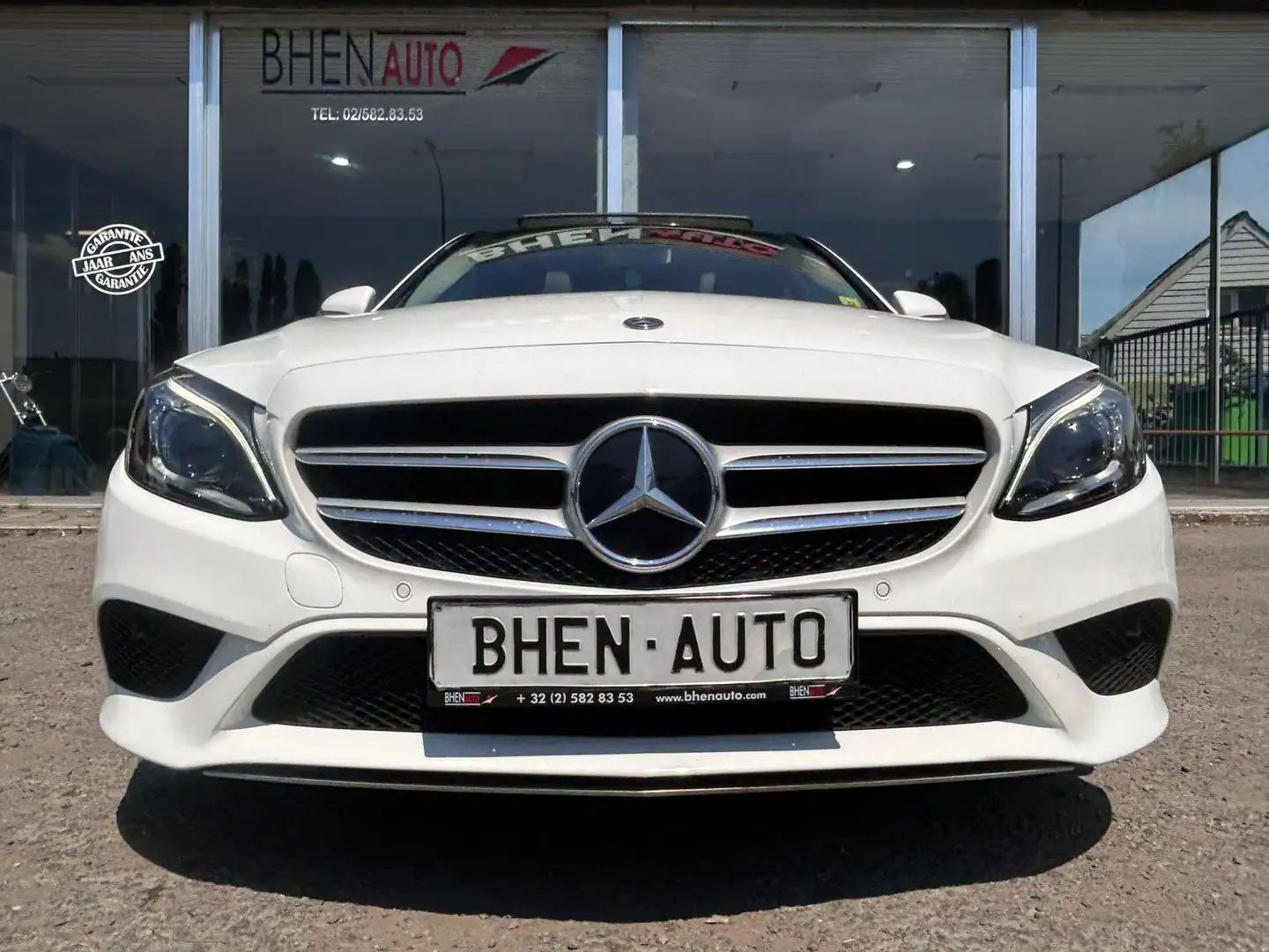 Mercedes-Benz C 180 d/TOIT OUVRANT/AIRCO/NAVI/GARANTIE 12 MOIS Blanc - 2