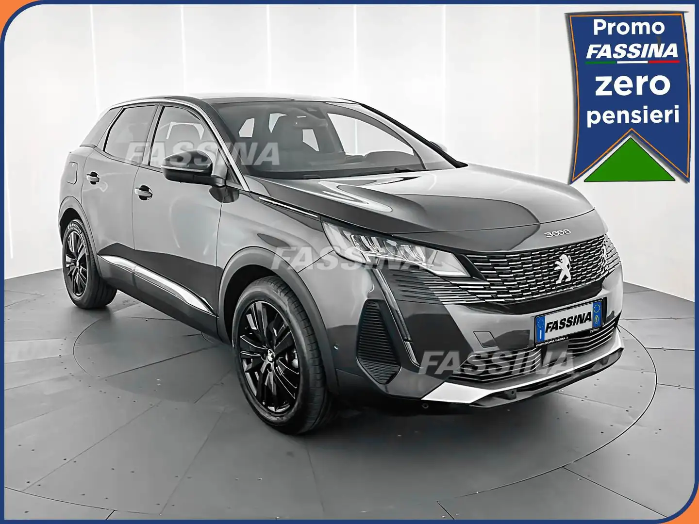 Peugeot 3008 3008 PureTech Turbo 130 S&S Allure Pack Gris - 1