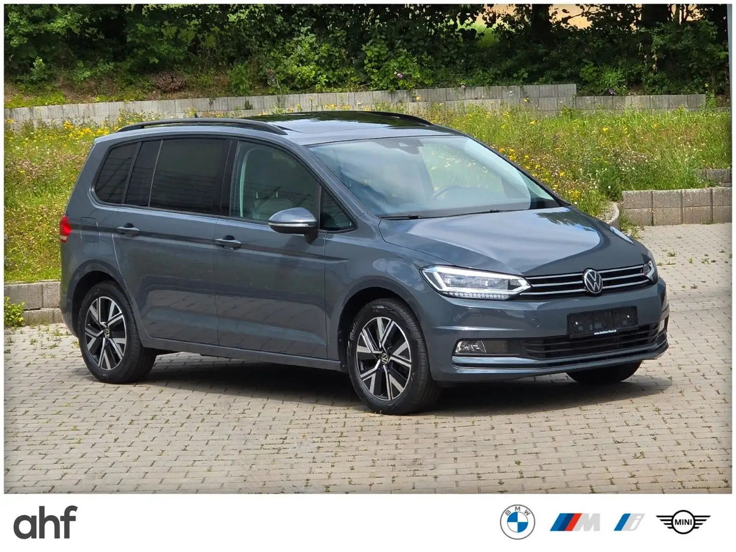 Volkswagen Touran 1.5TSI DSG 7 SITZER LED PANO  ACC RFK AHK Grau - 2