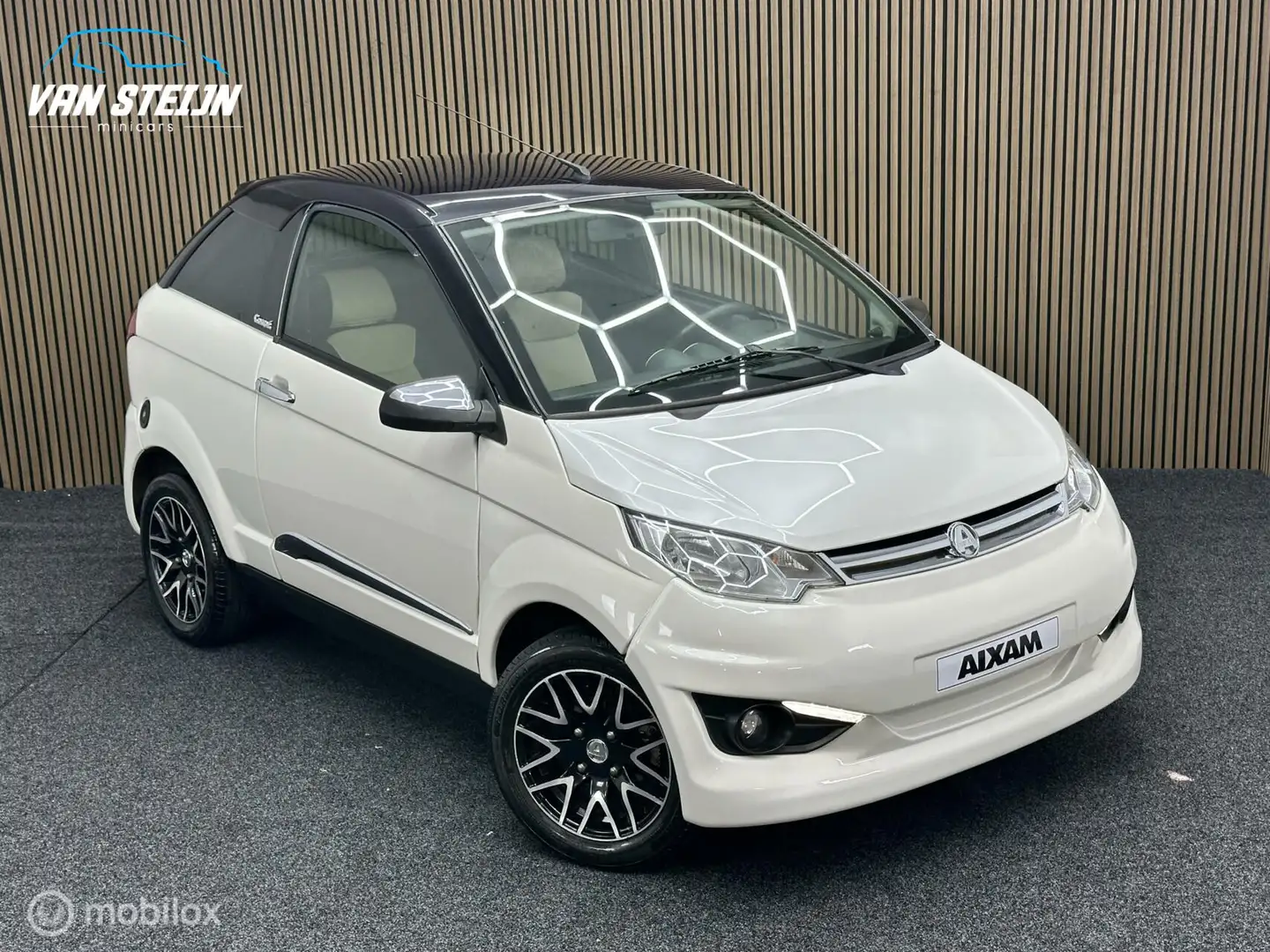 Aixam Coupe Brommobiel S |Premium | 20dkm Wit - 2