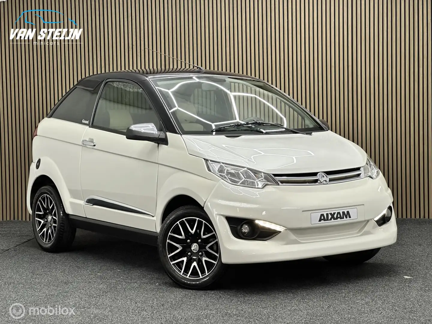 Aixam Coupe Brommobiel S |Premium | 20dkm Wit - 1