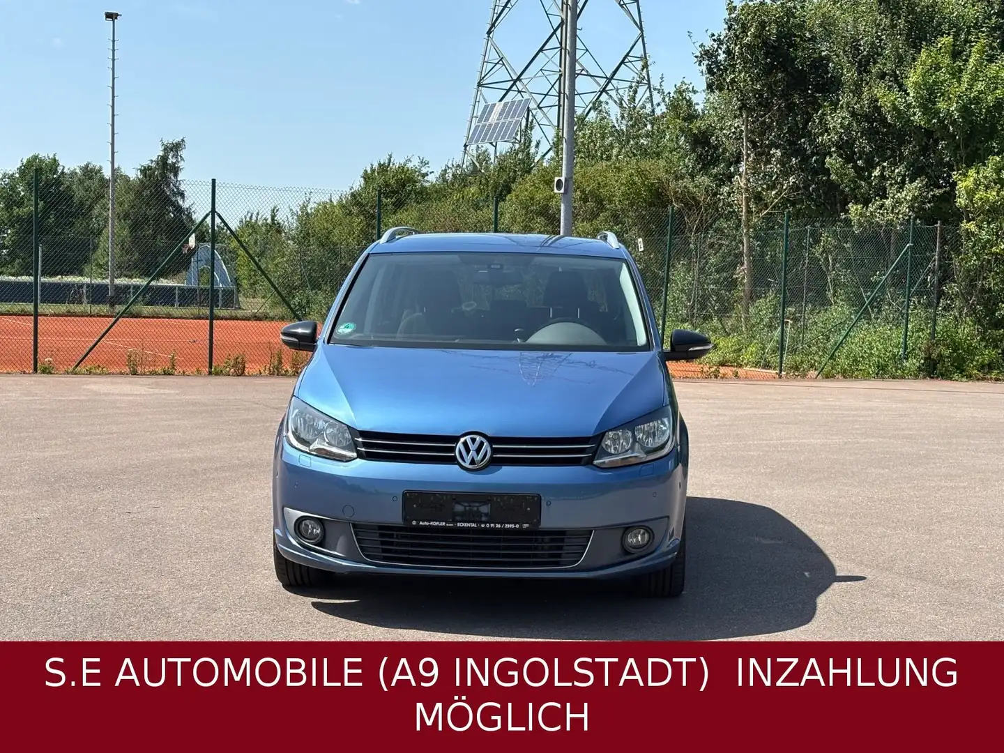 Volkswagen Touran Style+Sitzheizung+Klimaautomatik+AHK Blau - 2