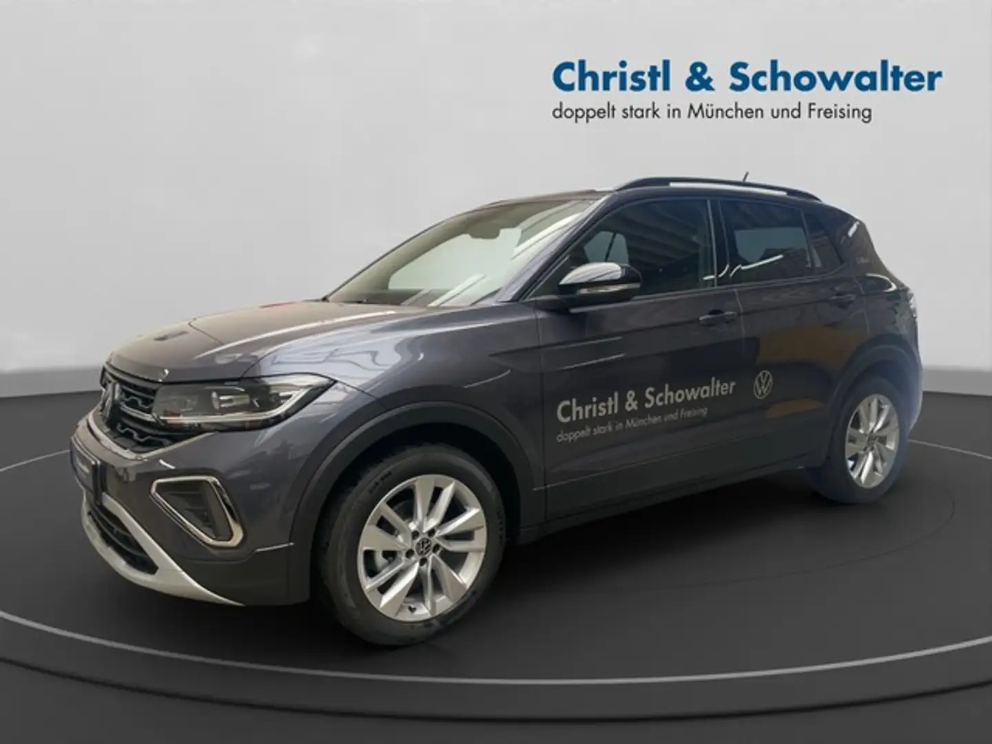 Volkswagen T-Cross 1.0 TSI DSG MATRIX NAVI ACC KLIMA Grau - 2