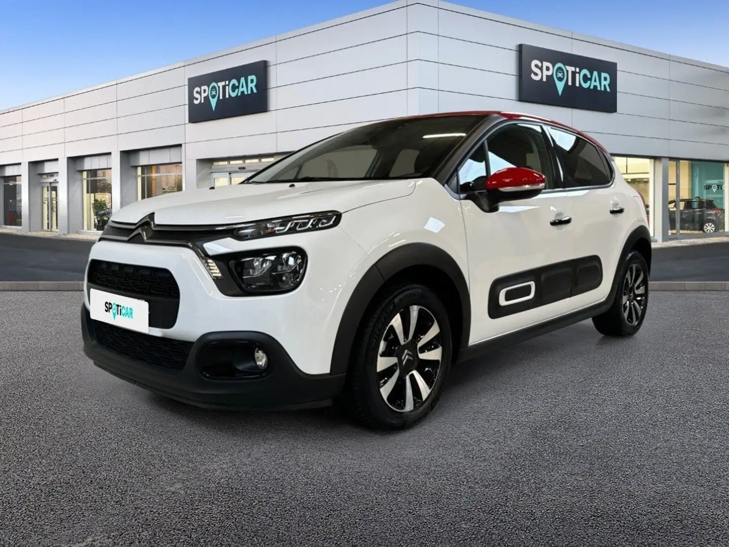 Citroen C3 PureTech 83 S&S Shine Blanc - 1