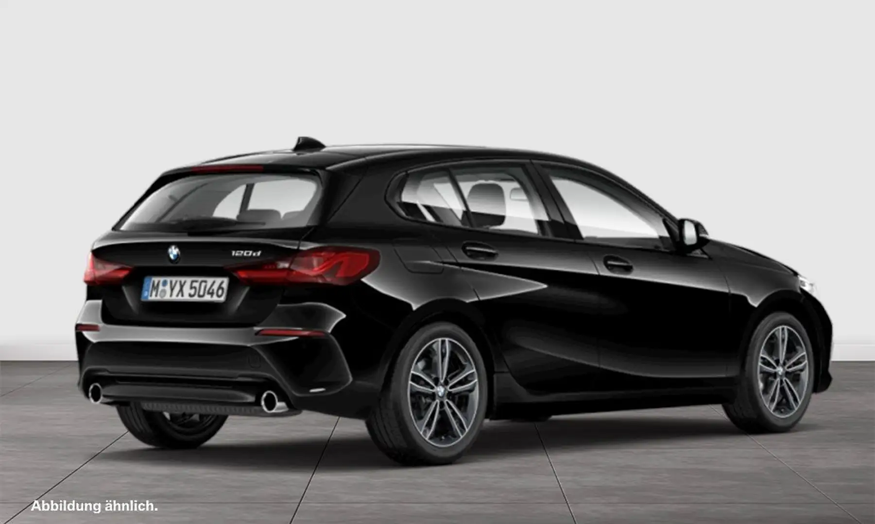 BMW 120 d SPORT LINE+LED+AUT+SPORT SITZ Schwarz - 2