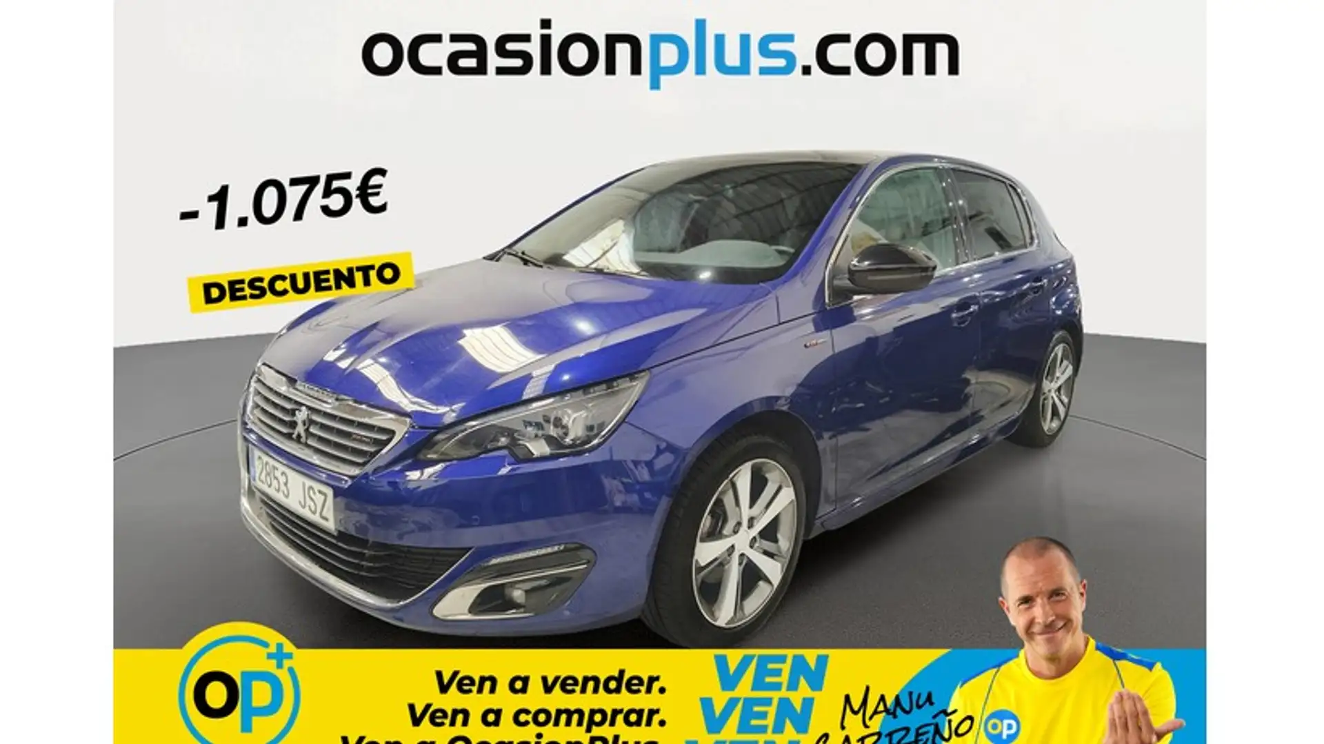 Peugeot 308 1.2 PureTech S&S GT Line 130 Azul - 1