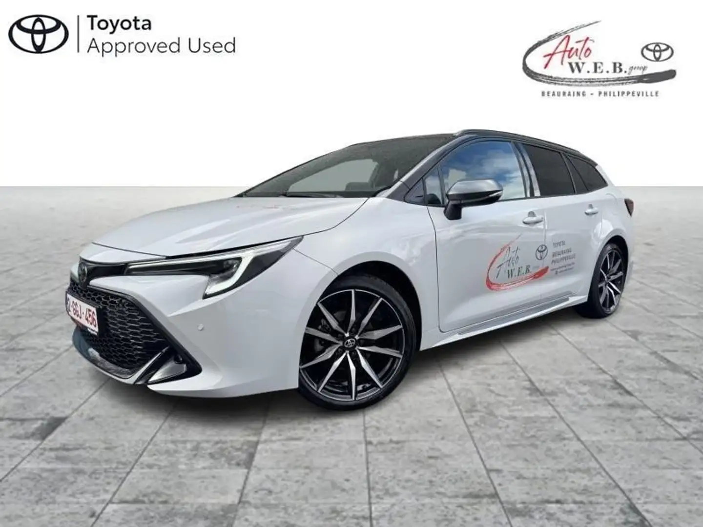 Toyota Corolla Touring Sports 1.8 Hybrid CVT Blanc - 1
