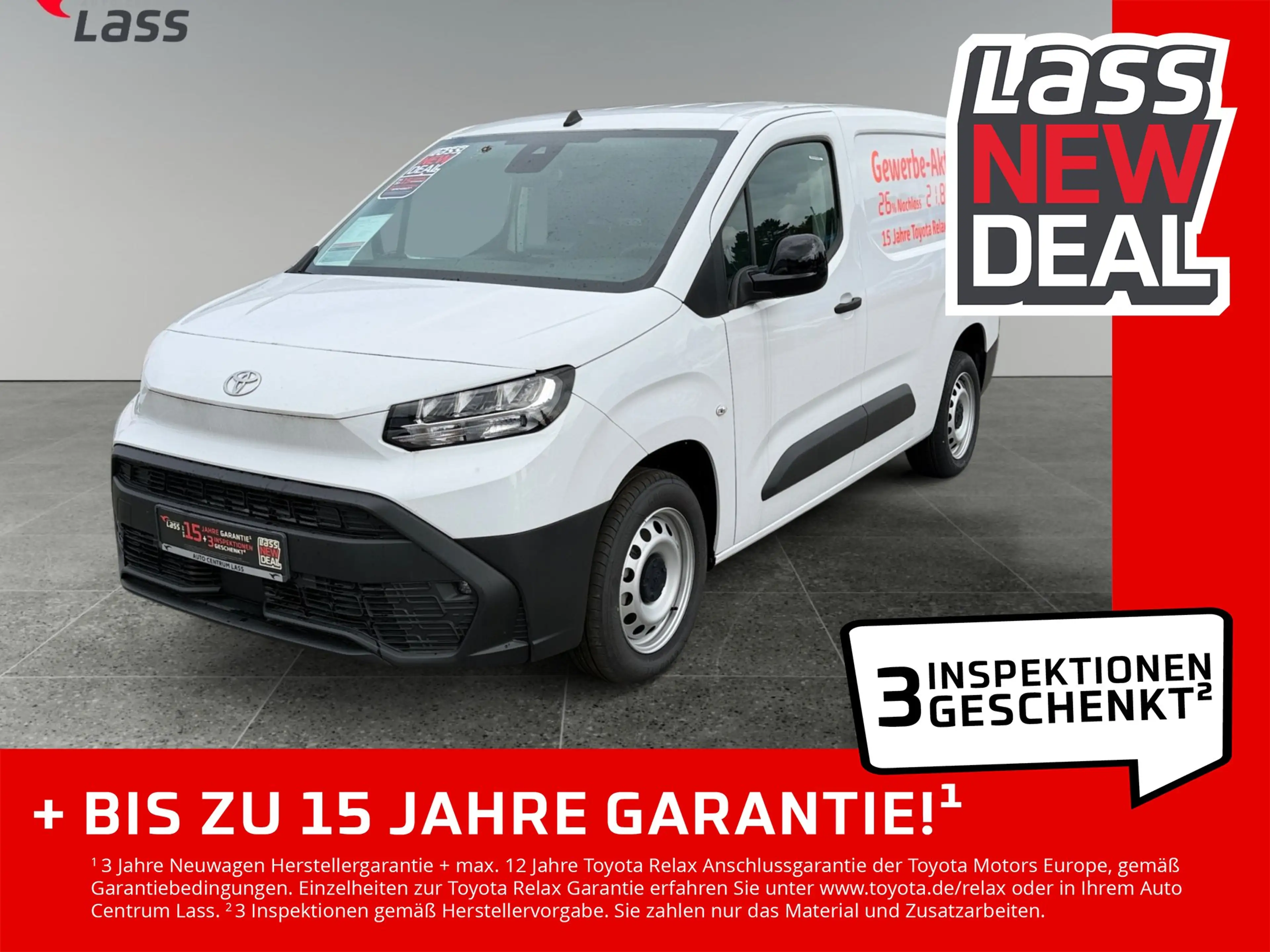 Toyota Proace City L2 verblecht 4-türig Meister 1.5 D-4