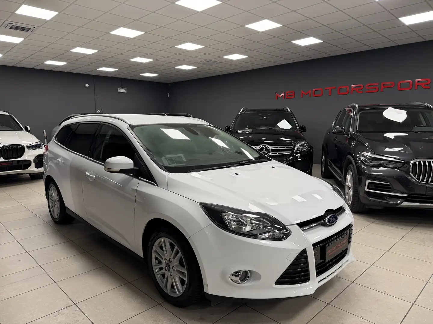 Ford Focus Focus SW 1.6 Titanium Gpl 120cv Weiß - 1