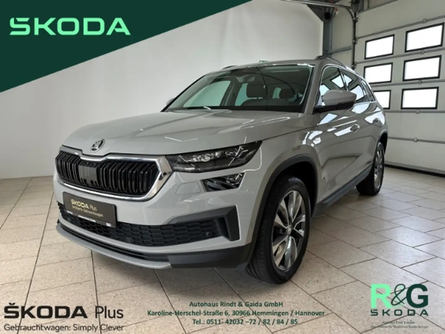 Skoda Kodiaq Tour 4x4 2.0 TSI DSG Matrix Navi SHZ ACC Grau - 1