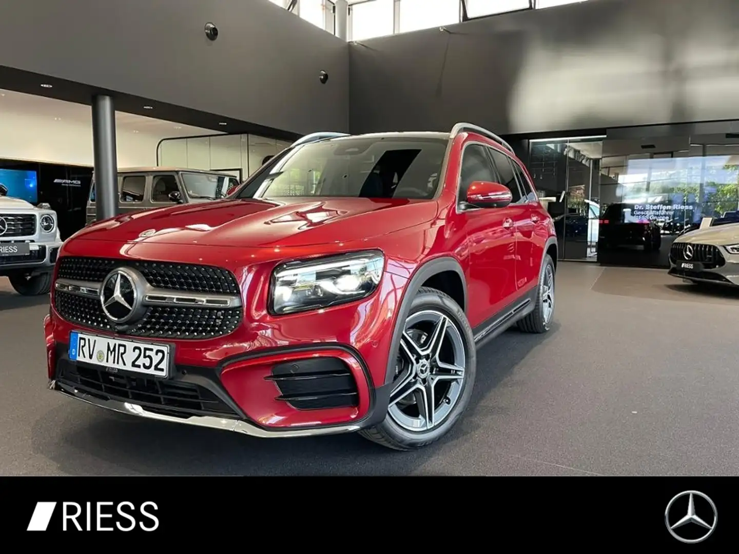 Mercedes-Benz GLB 200 d 4MATIC SD SpurW S-Sitz KeyLess PDC LM Rouge - 1