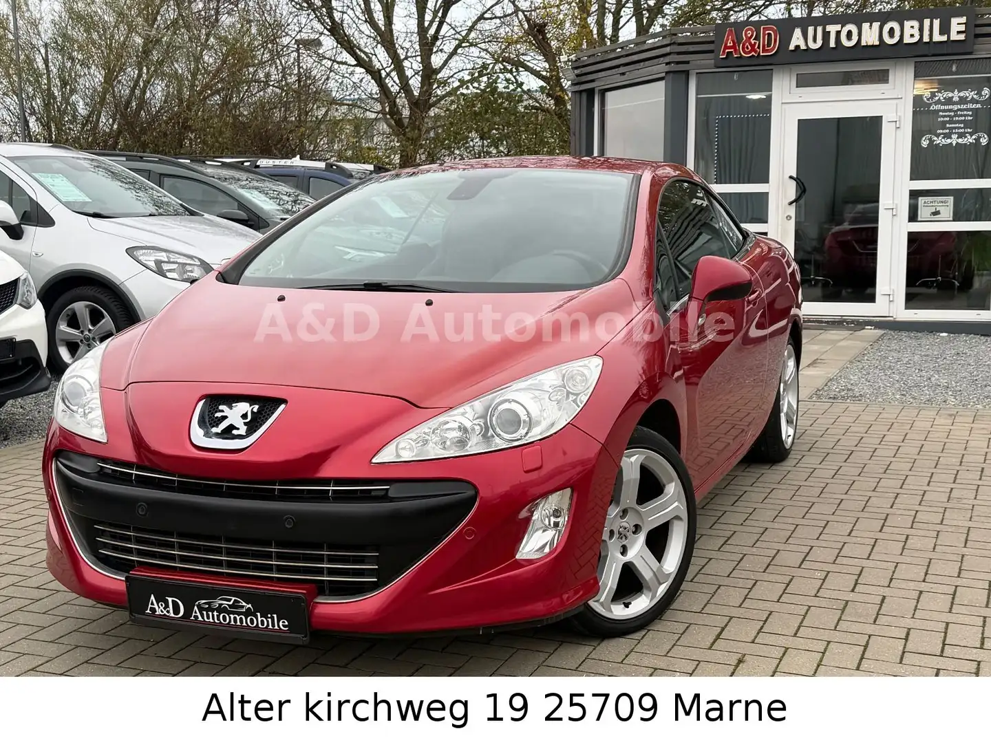 Peugeot 308 CC Cabrio-Coupe Platinum LEDER XENON SHZ JBL Rot - 1