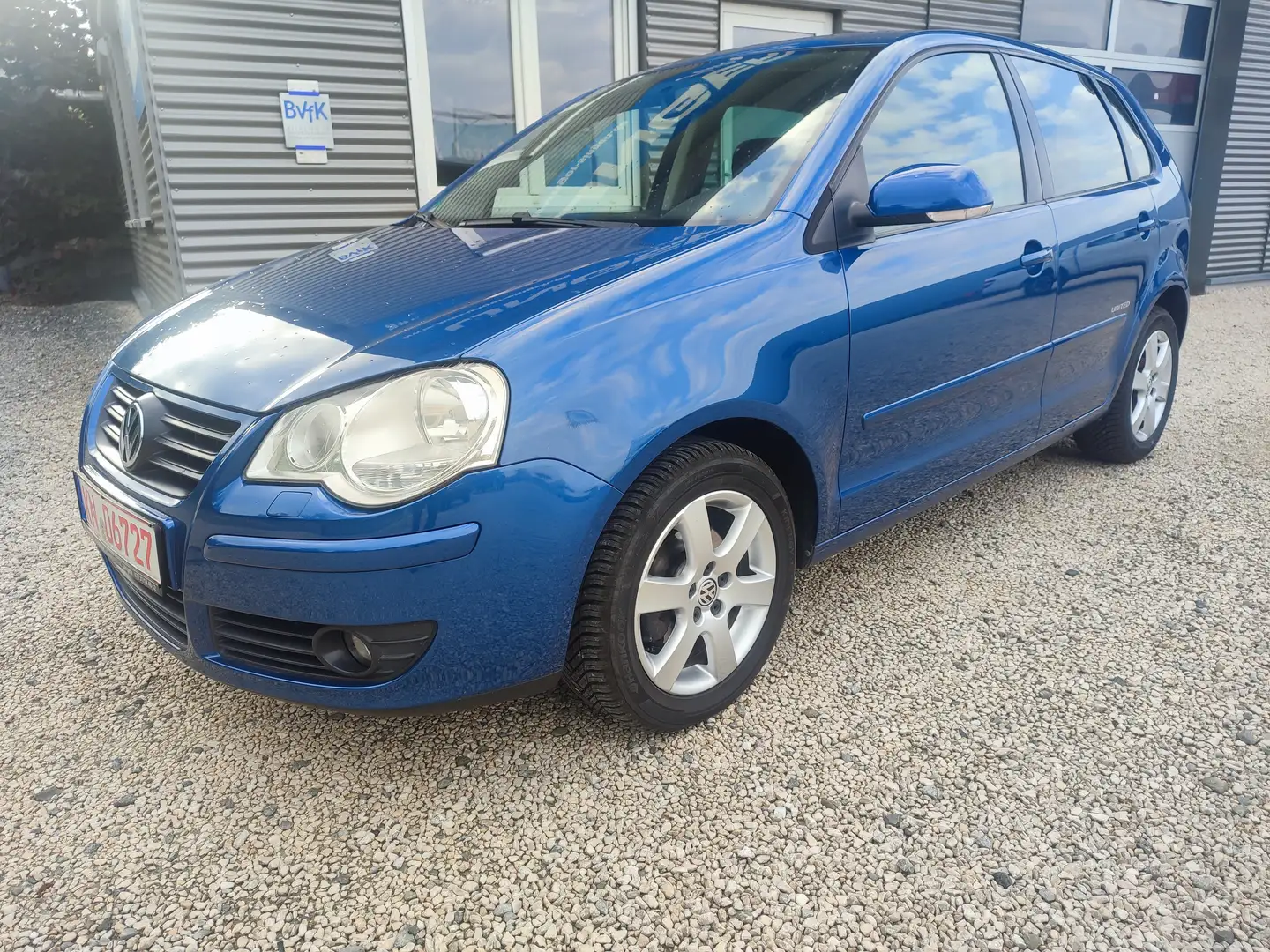Volkswagen Polo 1.2 United+Klima+EPC+Sitzhz+ALU Bleu - 1