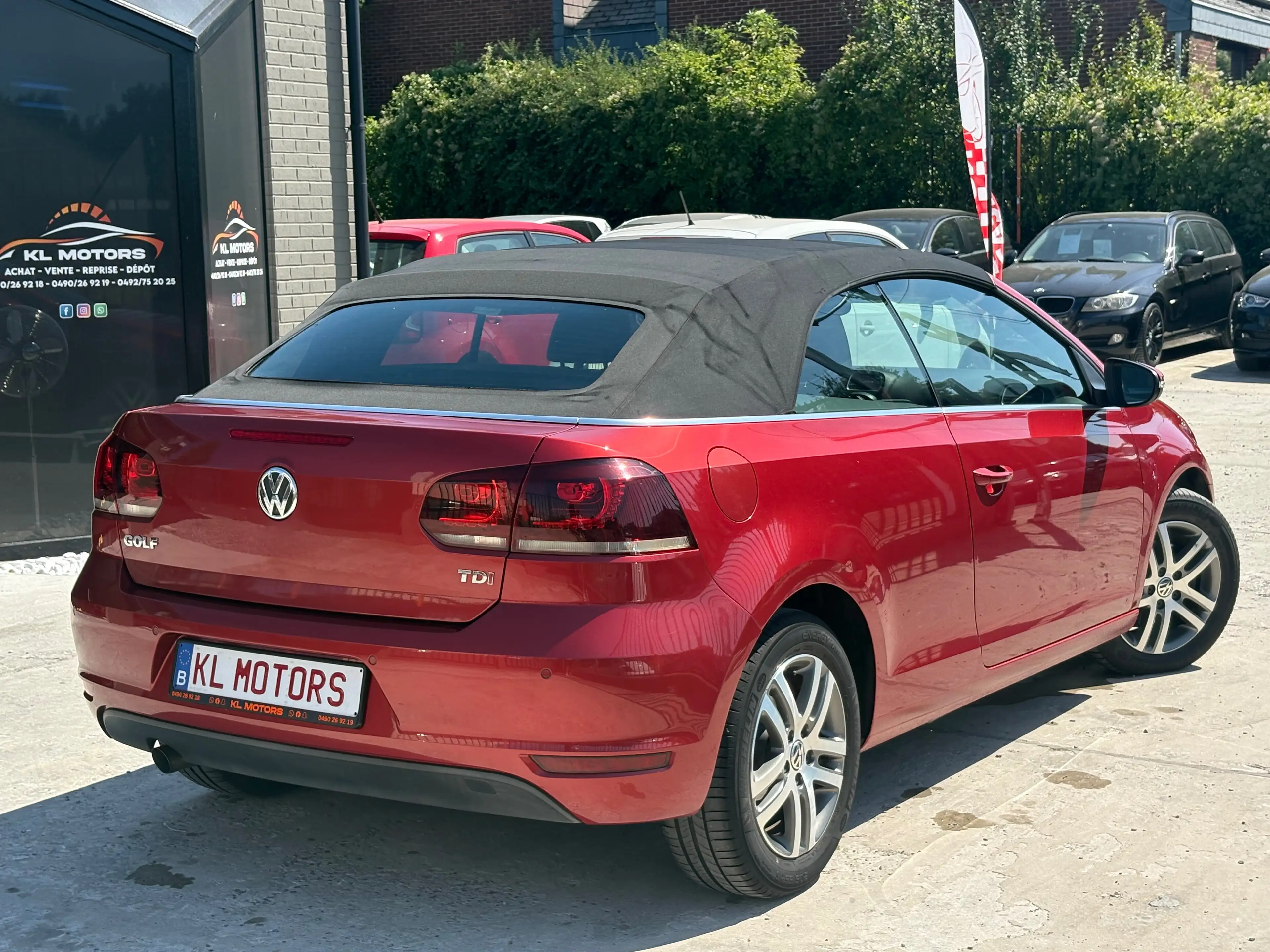 Volkswagen Golf Cabriolet Golf Cabriolet 1.6 CR TDi HIGHLINE PRÊTE À IMMATRICULÉ + CARPASS — photo 7