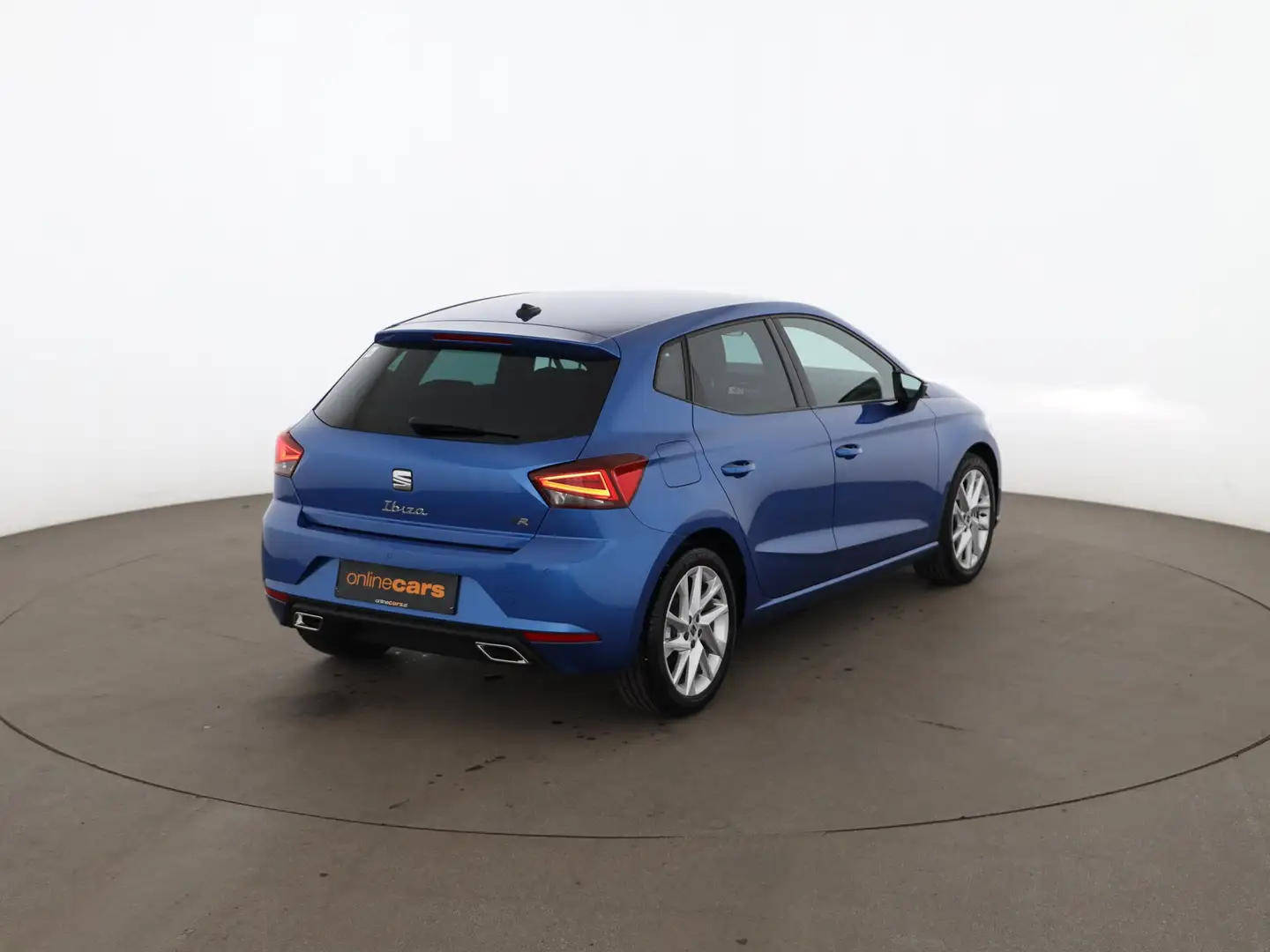 SEAT Ibiza 1.0 TSI FR Aut LED TEMPOMAT LANE-ASSIST PDC Blau - 2