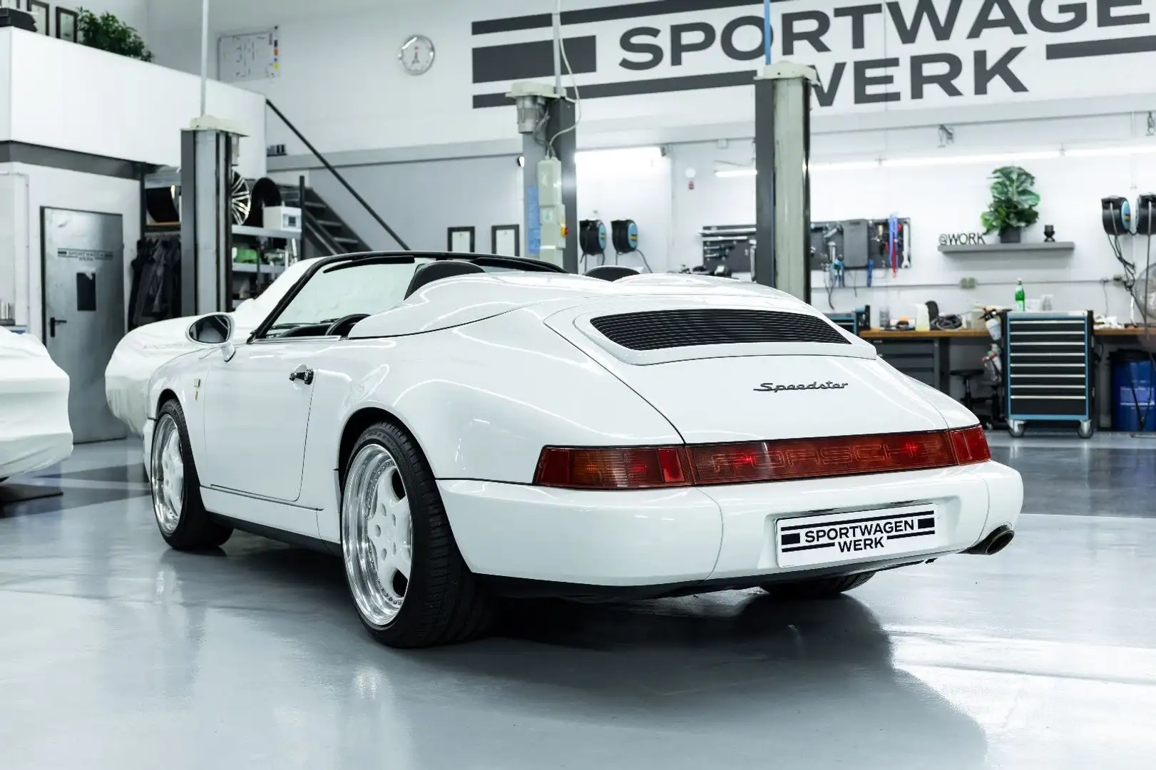 Porsche 964 I 911 Speedster I Speedline I 2. Hand I BRD Blanc - 2