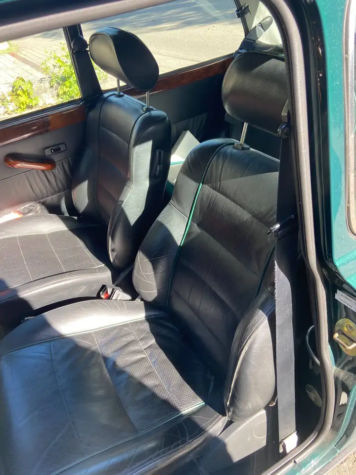 Rover MINI 35 Jahre Sondermodell, Lederausstattung, Oldtimer, foto 5