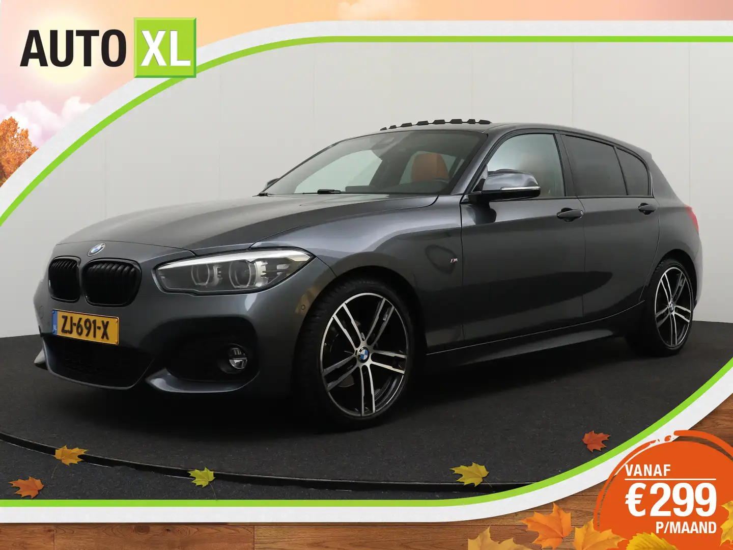 BMW 118 1-serie 118i Aut. M-Sport Shadow Schuif/Kantel-dak Gris - 1