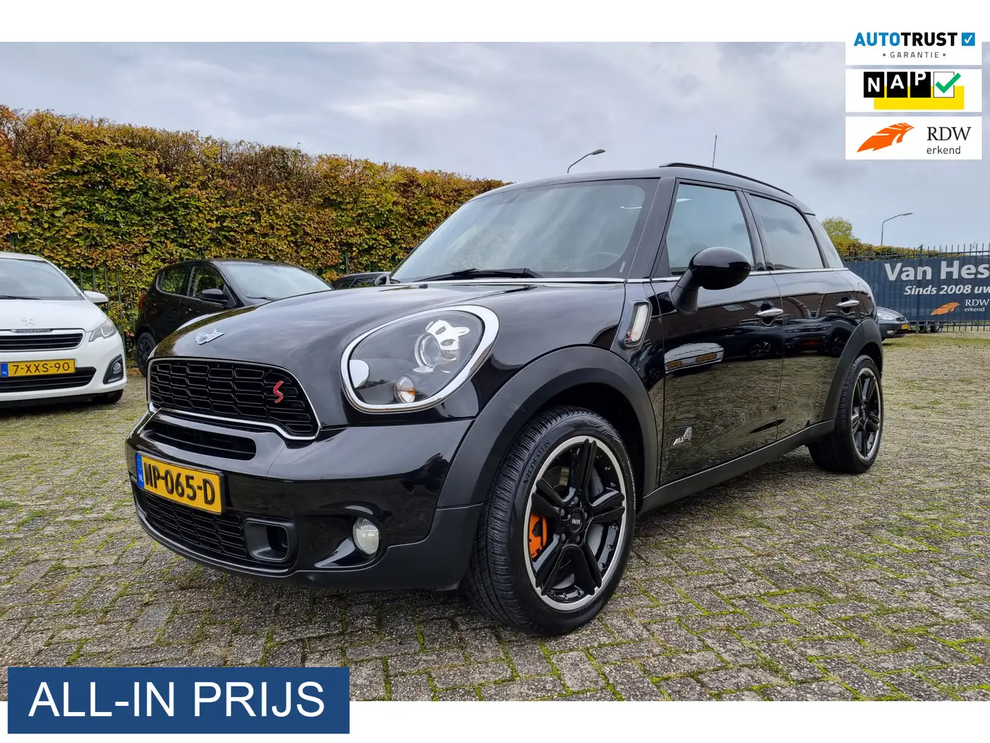 MINI Cooper S Countryman Mini 1.6 ALL4 Chili ✅PANODAK ✅VOL OPTIES Noir - 1