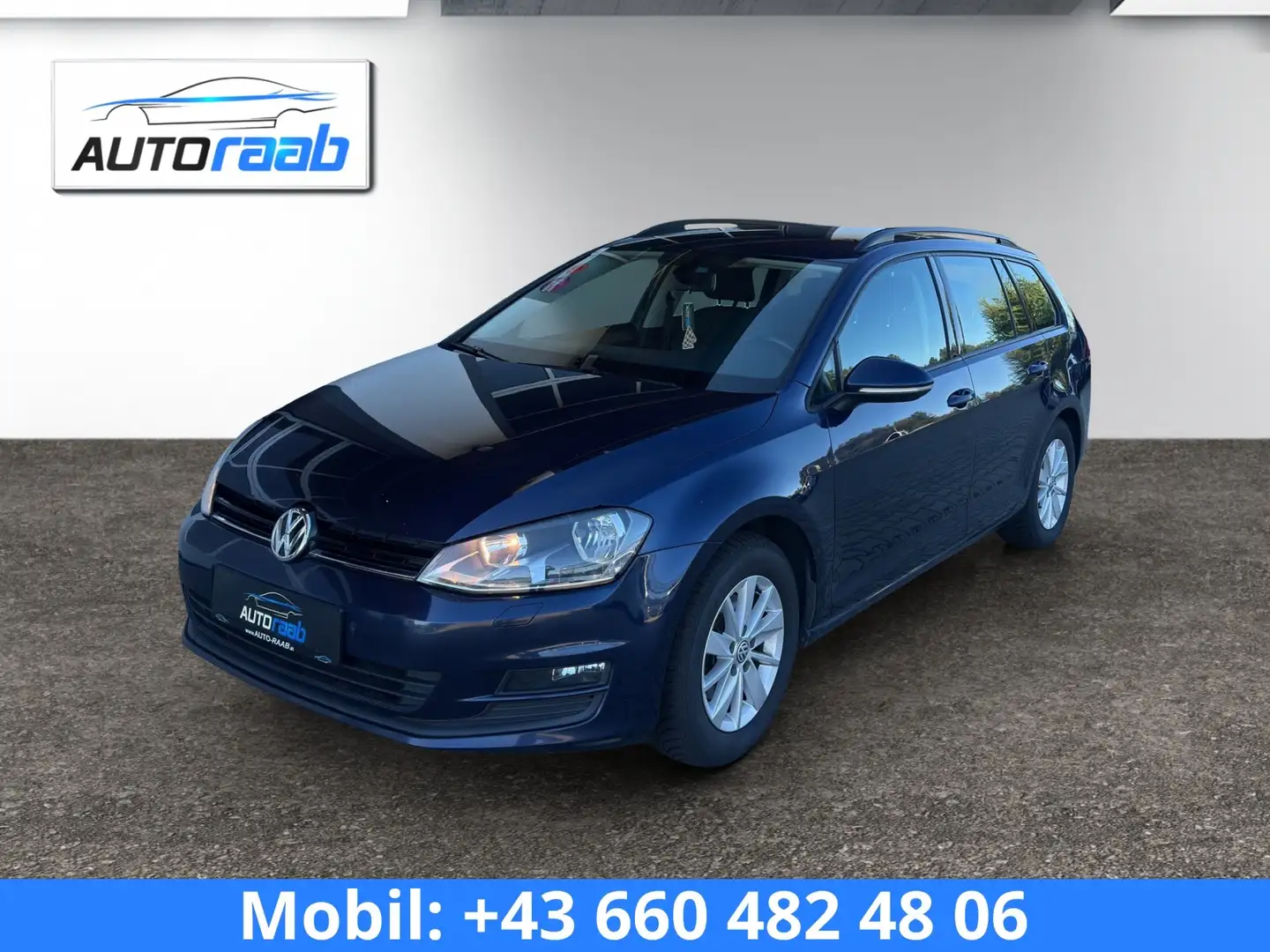 Volkswagen Golf Variant Comfortline 1,6 TDI *PDC*SITZHZ*APP*BT-AUDIO* Blau - 1