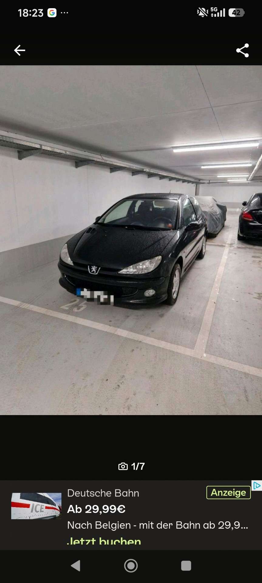 Second hand Peugeot 206 1.4