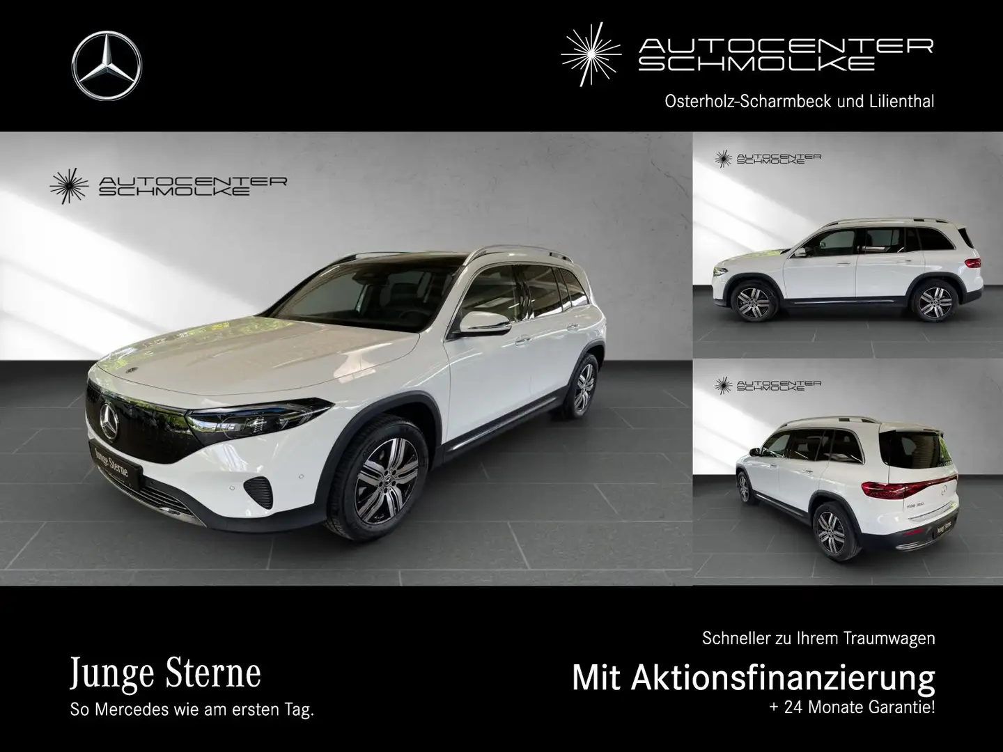 Mercedes-Benz EQB 350 EQB 350 4M AHK(schon dabei)PANORAMA*DISTRONIC** Blanc - 1