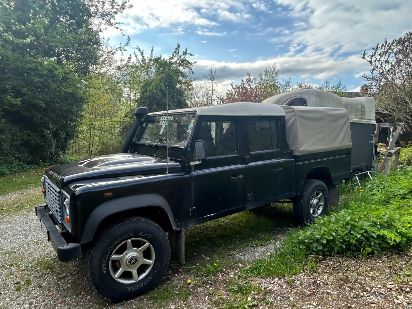 Land Rover Defender 130 CrewCab Noir - 1