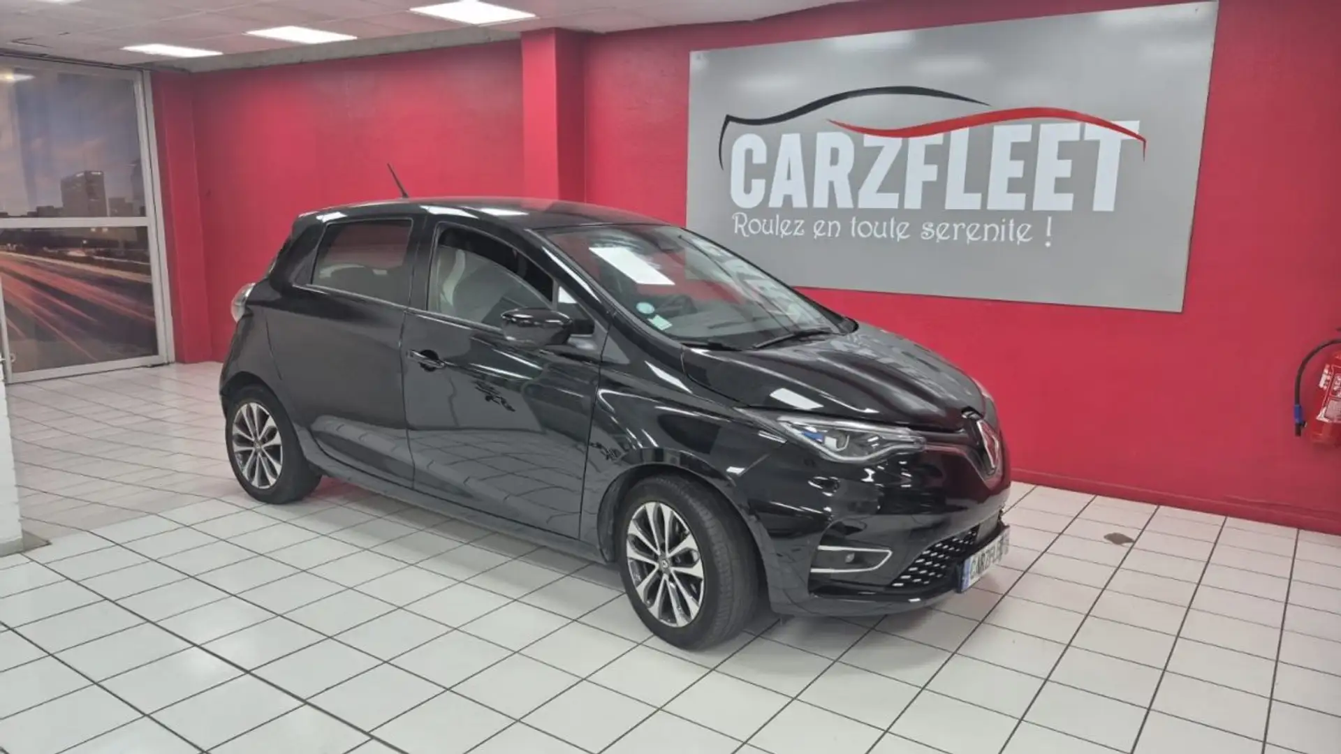 Renault ZOE R110 ACHAT INTEGRAL INTENS 21C/1 ERE MAIN/TVA RECUP Noir - 1