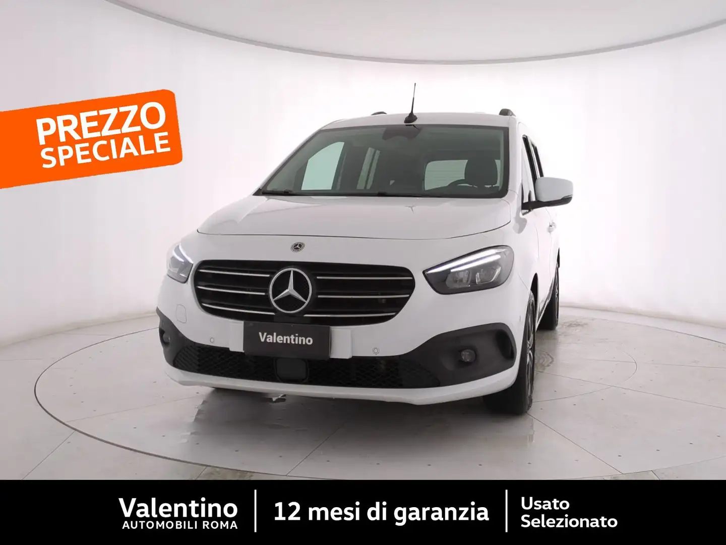 Mercedes-Benz T-Class T 180d Long AUT. Білий - 1