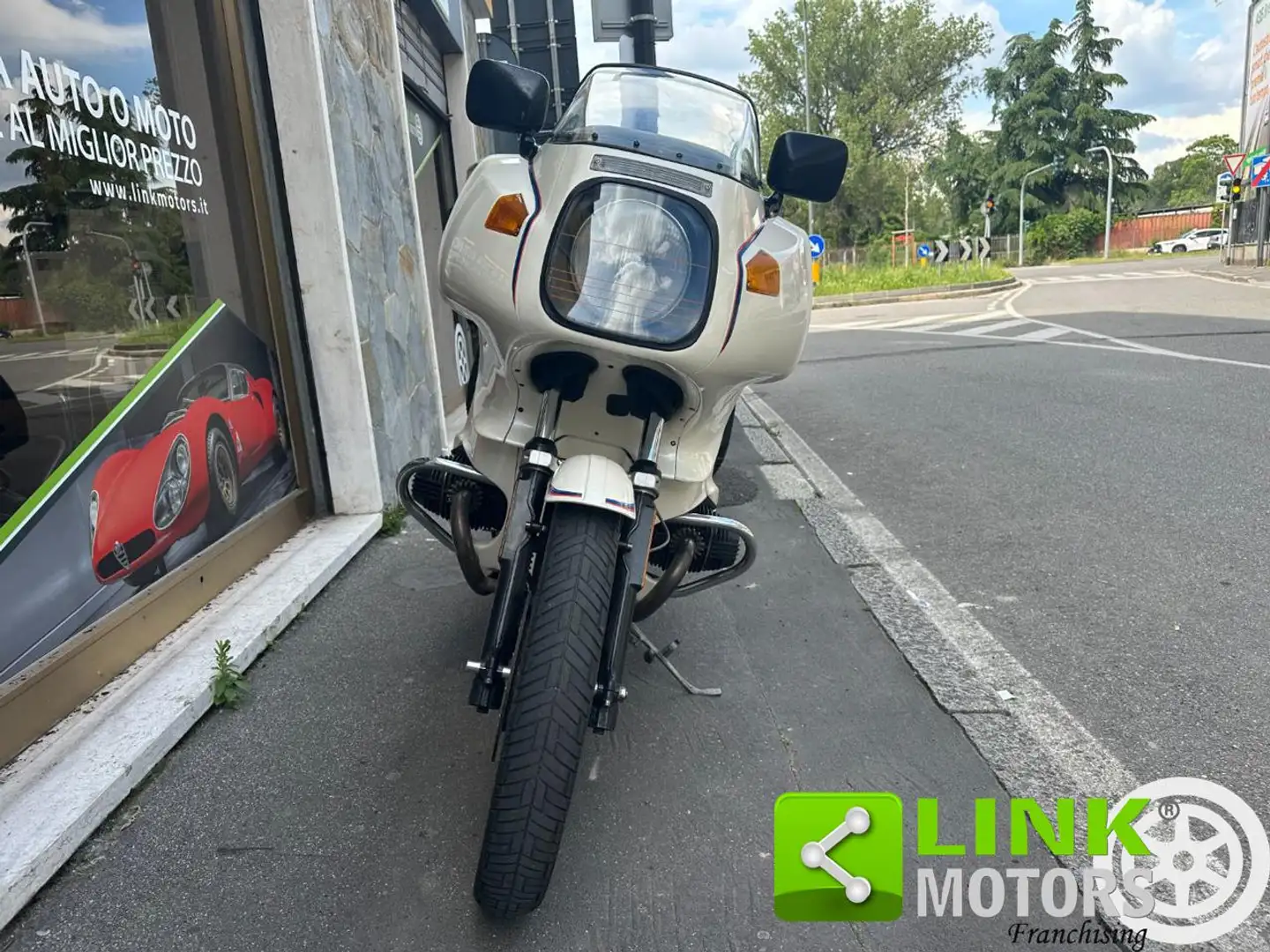 BMW R 100 RS - MARTINI - TARGA ORIGINALE MILANO - Blanc - 1