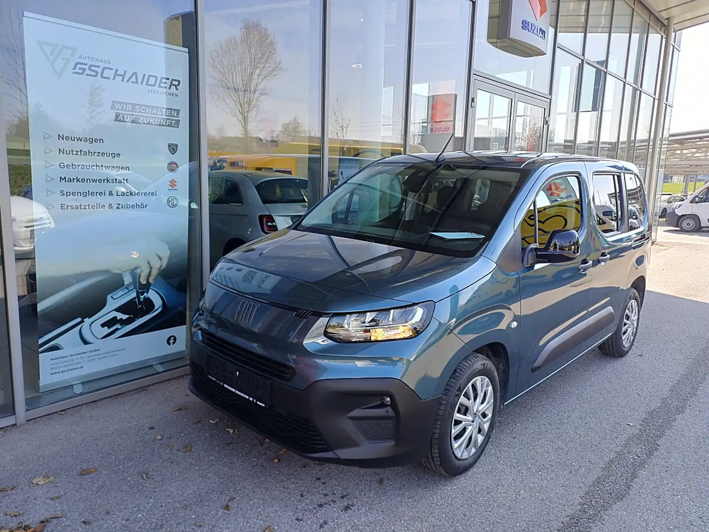 Fiat Doblo M Diesel 130 S&S 6-Gang-Manuell Blau - 1