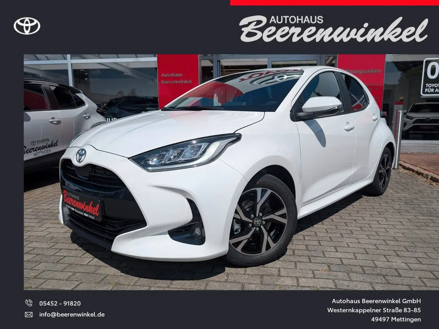 Toyota Yaris Teamplayer 1,5-l-VVT-iE Hybrid Weiß - 1