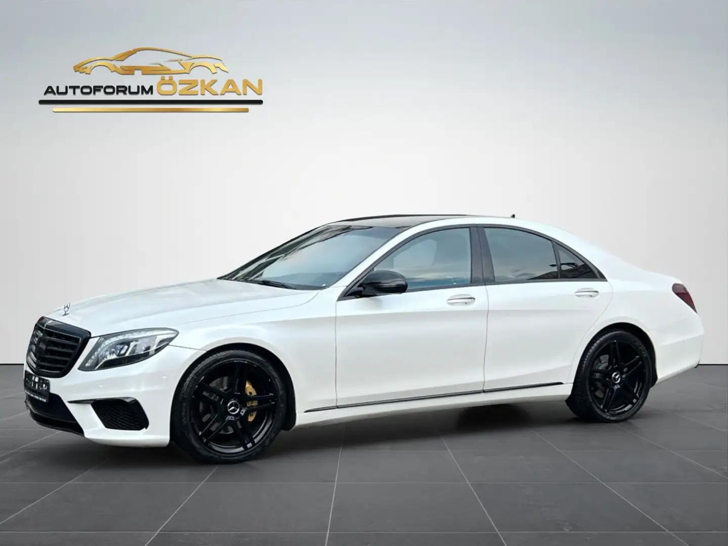 Mercedes-Benz S 350 d BlueTEC S63 AMG Paket Perlmutt Weiß Noir - 1