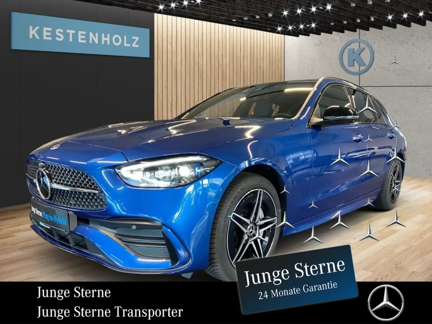 Mercedes-Benz C 300 C 300 de T *AMG*NIGHT*MEMO*HUD*360°*STHZ*PANO* Blau - 1