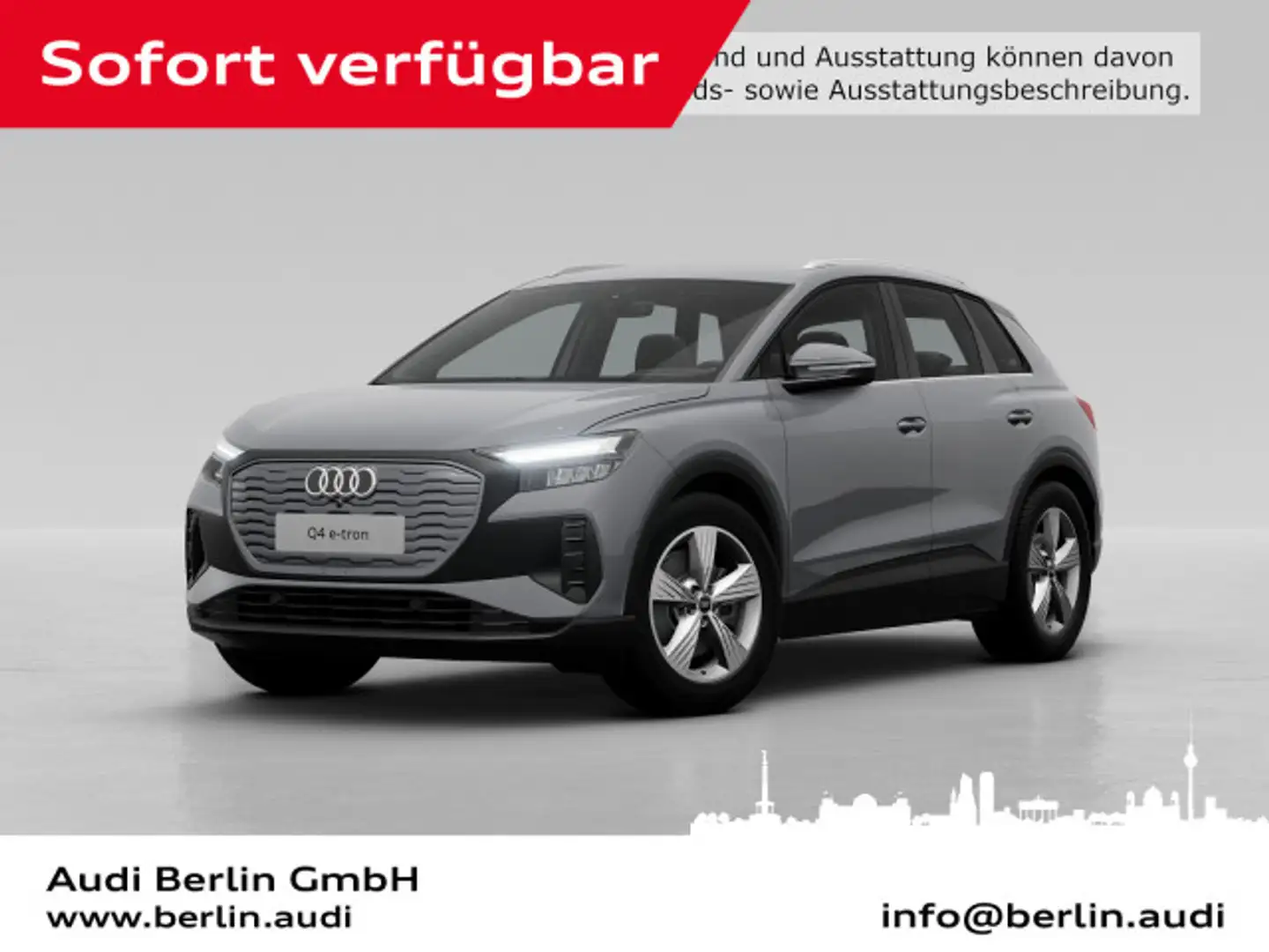 Audi e-tron Q4 45 e-tron 210 kW Grau - 1