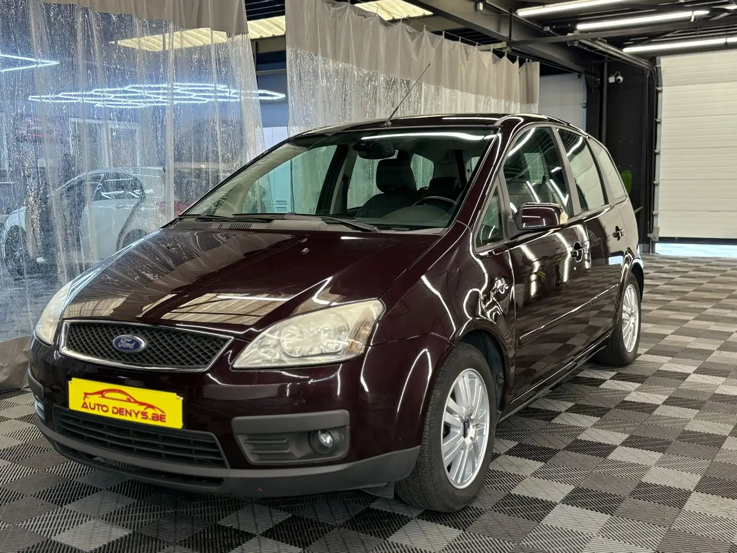 Ford Focus C-Max 1.8 Turbo TDCi Ghia bj. 2006 156000km Brun - 1