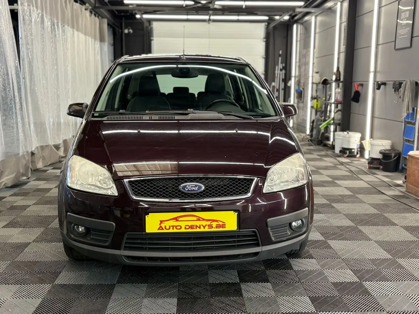 Ford Focus C-Max 1.8 Turbo TDCi Ghia bj. 2006 156000km Brun - 2