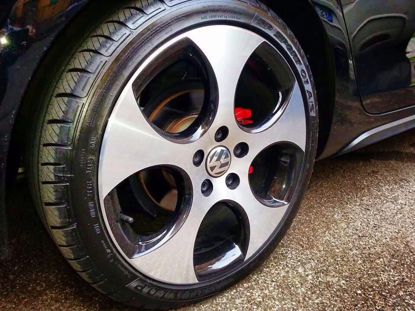 Volkswagen Golf GTI Golf VI 2008 5p 2.0 tsi dsg Noir - 2