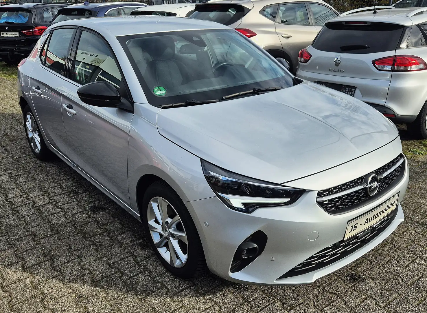 Opel Corsa 1,5CDTI ELEGANCE T-LEDER FAST VOLLAUSSTATTUNG 1HD Silber - 2