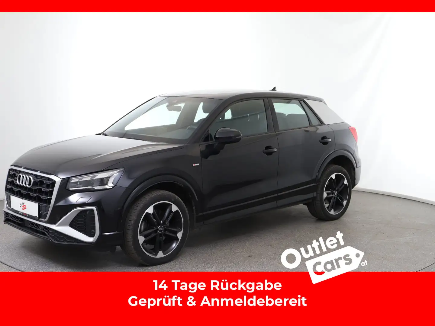 Audi Q2 35 TDI quattro S line Schwarz - 1