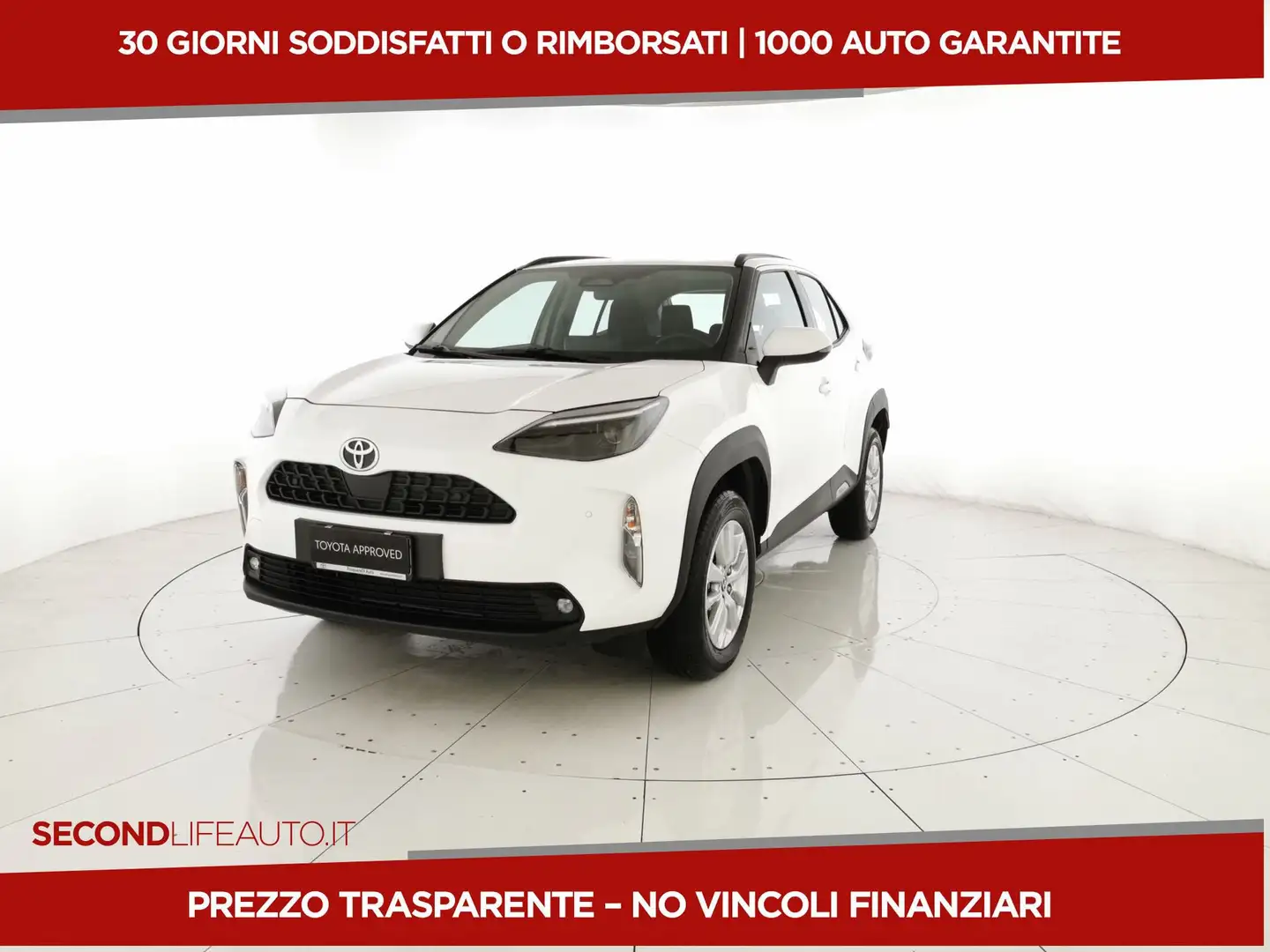 Toyota Yaris Cross 1.5h Active fwd 115cv e-cvt Bianco - 1