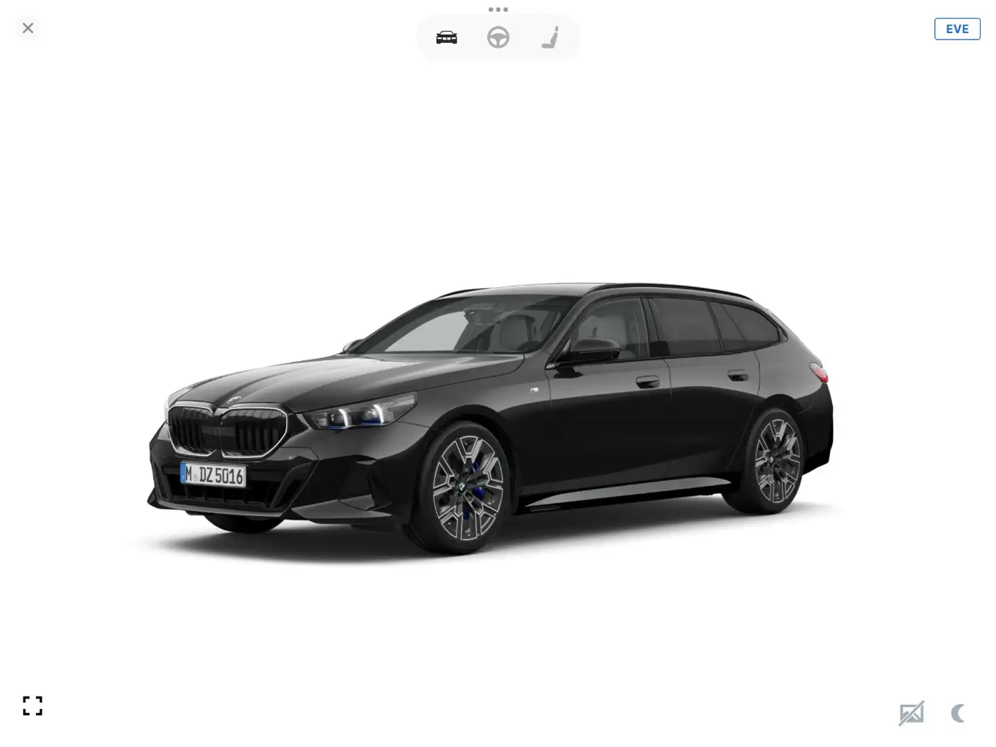 BMW 540 d xDrive Touring M Sportpaket Schwarz - 1