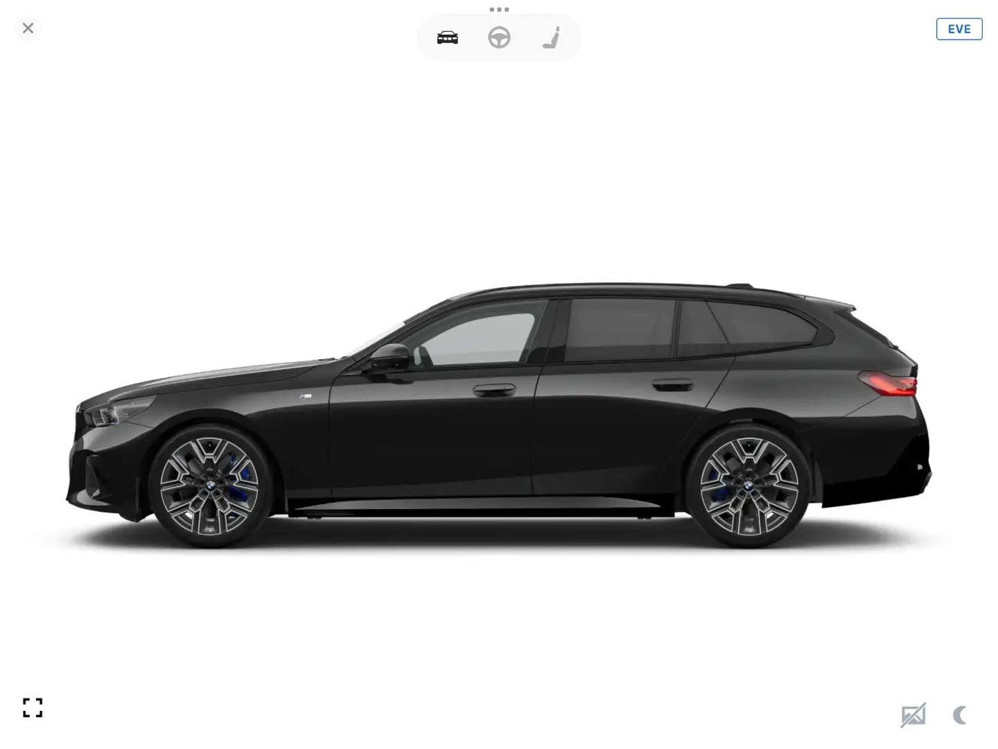 BMW 540 d xDrive Touring M Sportpaket Schwarz - 2