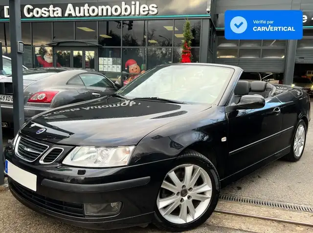 Saab 9-3 II CABRIOLET 1.9 TID 150 Cv 1ERE MAIN 82 500 Kms REELS ORIGINE FRANCE GPS CUIR Garantie1an